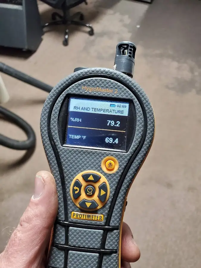 Moisture meter humidity assessment for Fire & Smoke Damage Restoration in Denair